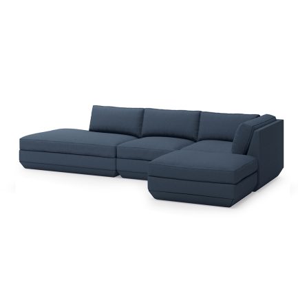 Podium 104x92" 4-Piece Lounge Sectional B