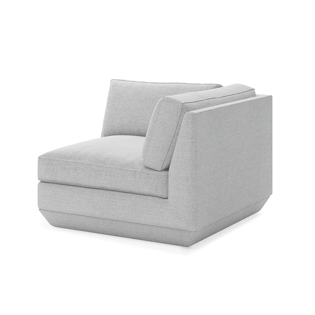 Podium Modular Corner - Bayview Silver - P01