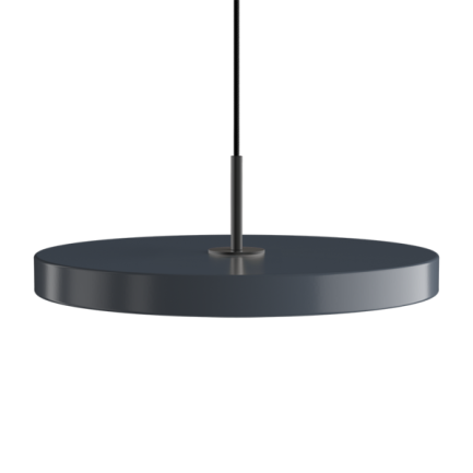 Asteria Medium Pendant Black Top