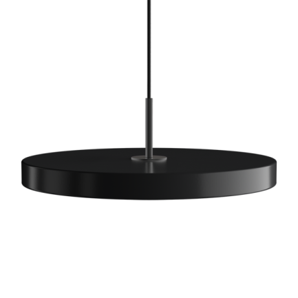 Asteria Medium Pendant Black Top
