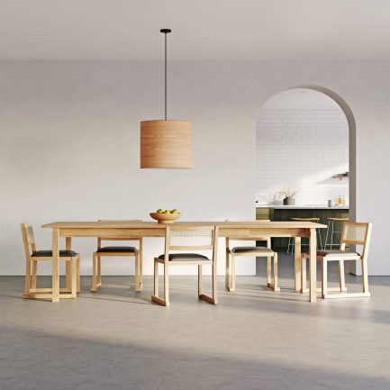 Annex 82.5-102.5x39.5" Extendable Table