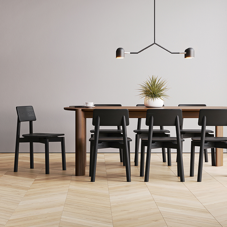 Bancroft Dining Table - Walnut - L02