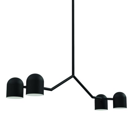 Tandem 4-Head Pendant Lamp