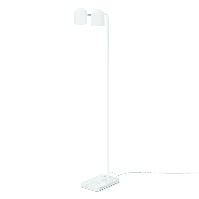 Tandem Floor Lamp - White - P01
