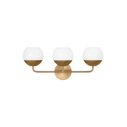 Alvin Three Light Wall Bath Vanity