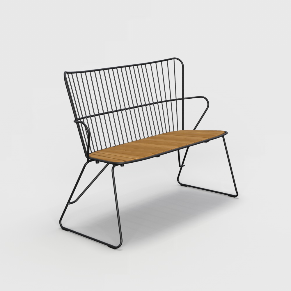 12804 0312 PAON Bench 1 Black Houe 12804 0312 PAON Bench 1 Black Houe