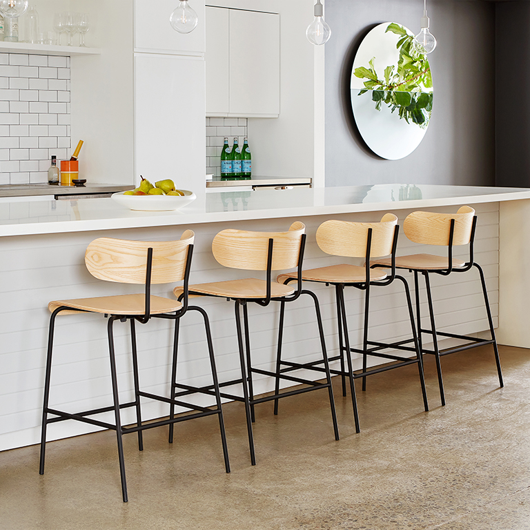 Bantam Counter Stool Blonde Ash L01 Bantam Counter Stool Blonde Ash L01