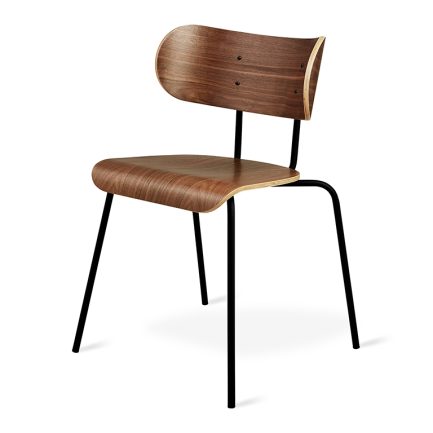 Bantam Dining Chair Walnut P01