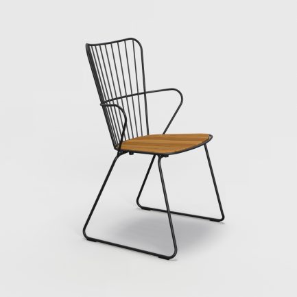 12801 0312 PAON Dining Chair 1 Black Houe