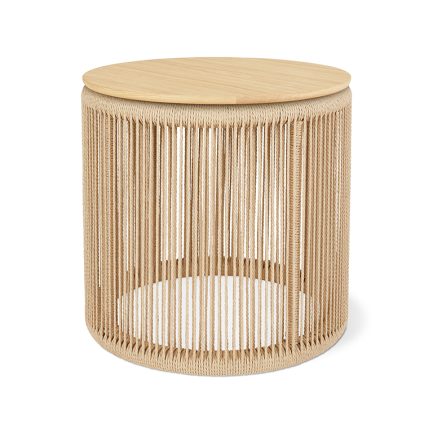 Palma End Table White Oak P01