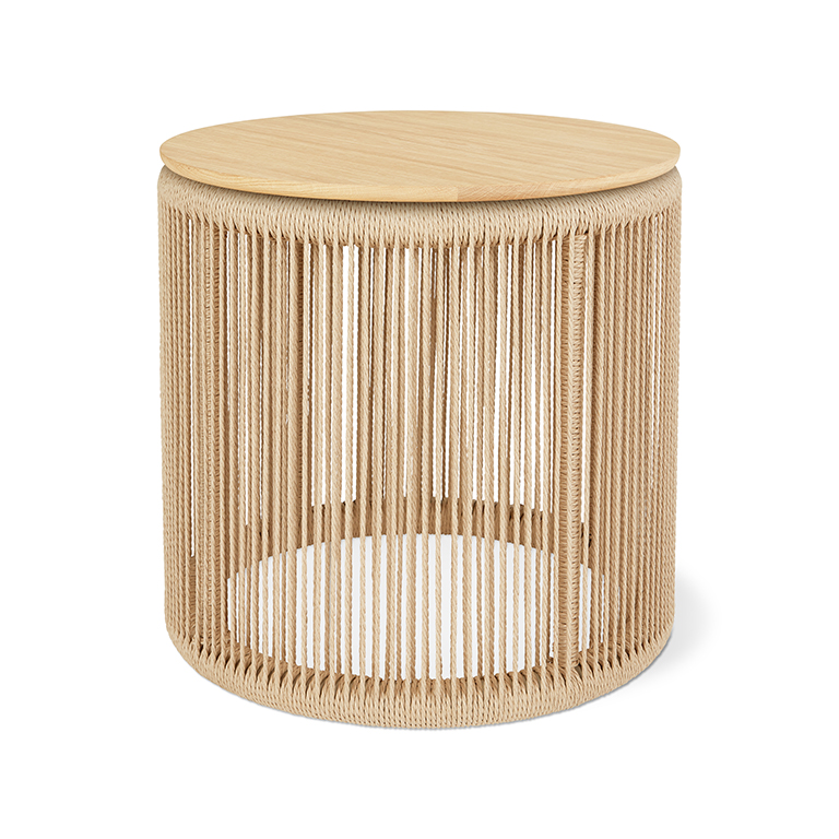 Palma End Table White Oak P01 Palma End Table White Oak P01