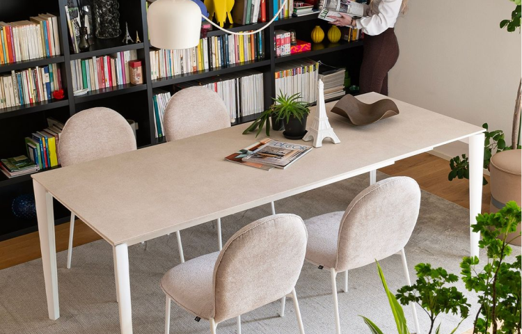 arctic extendable table by connubia