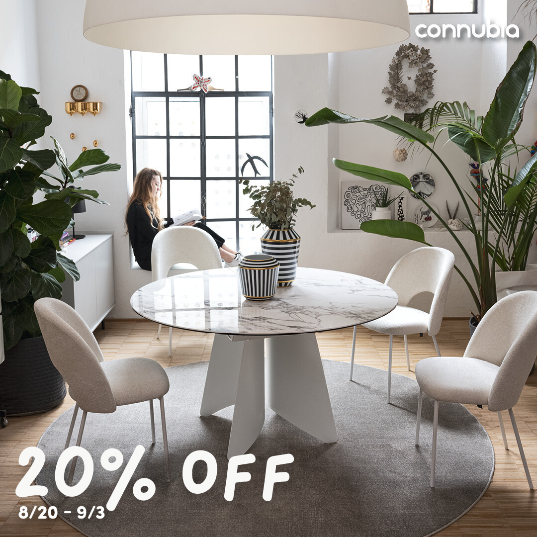 connubia 20%off omgitssmall