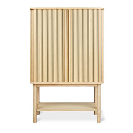 Ledger Tall Cabinet VintageOak P02