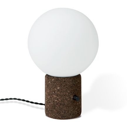Monocle Table Lamp Cork Carbonized P01