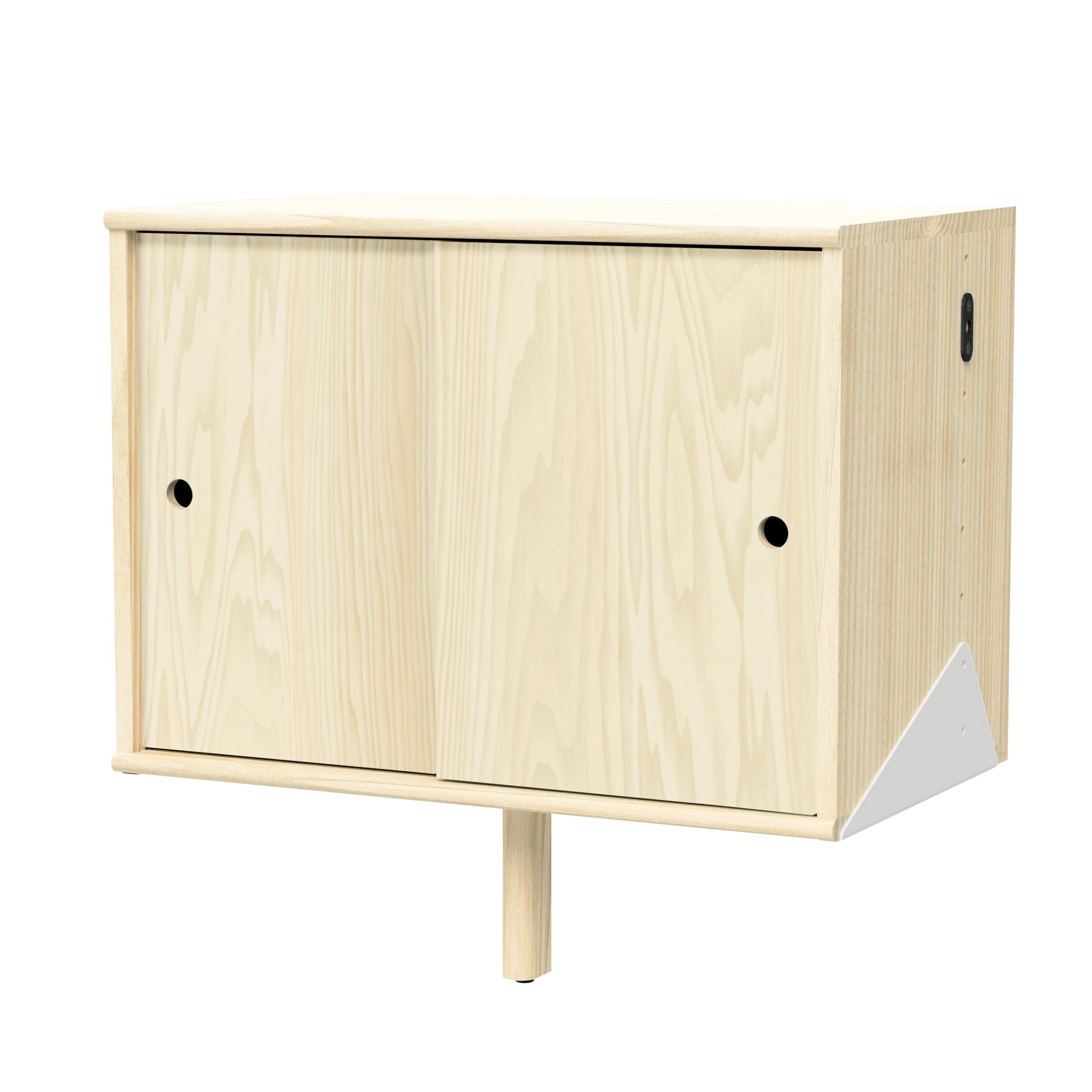 Branch Large Cabinet Blonde White P01