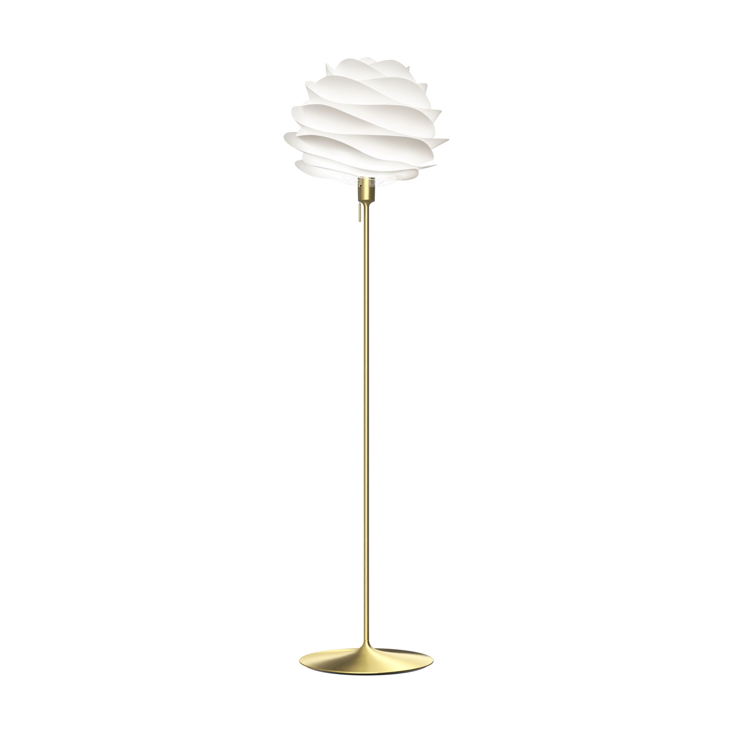 UMAGE packshot 2056 Carmina medium white 4048 Santé floor brushed brass