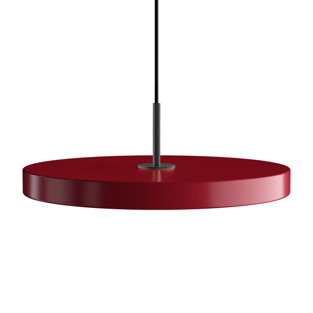 Asteria Medium Pendant Black Top