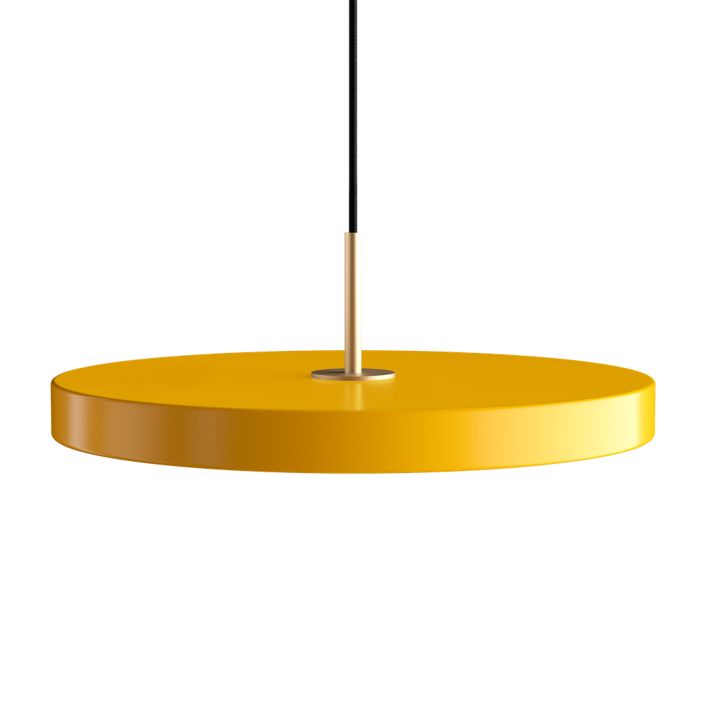 Asteria Medium Pendant Brass Top
