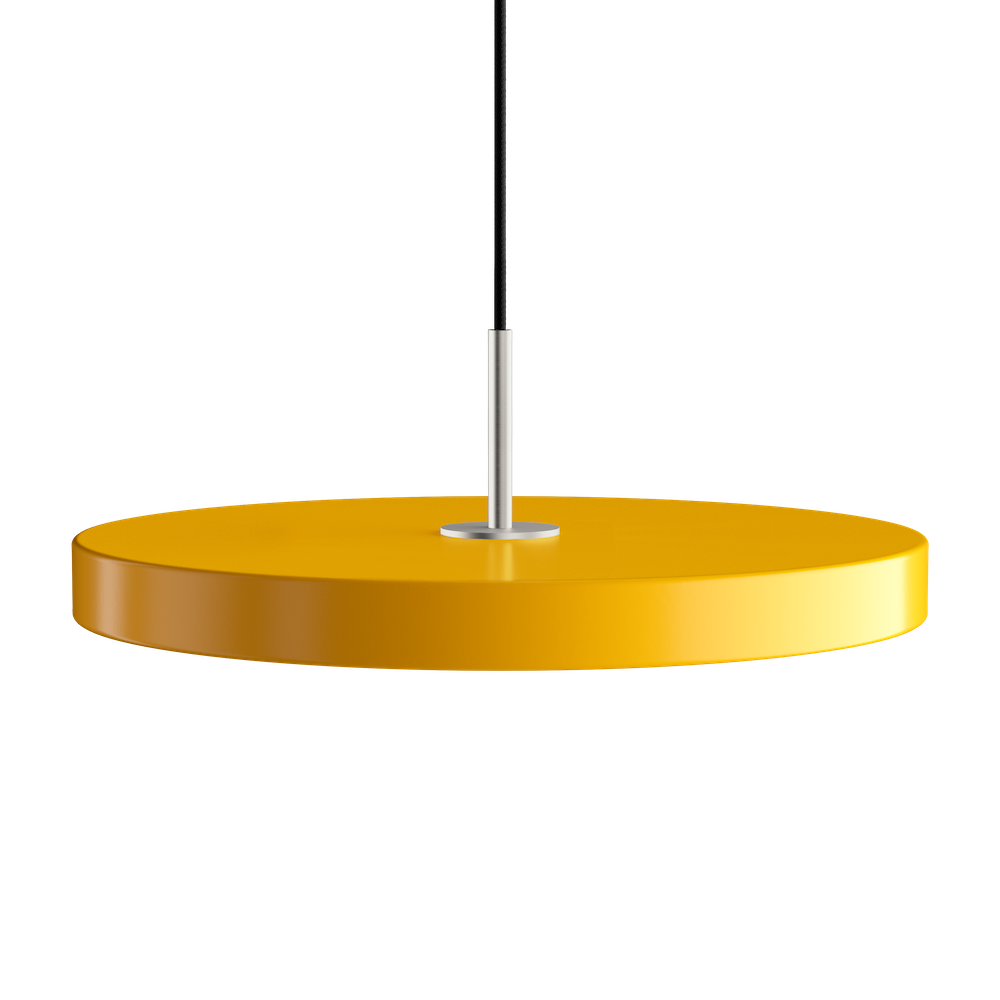 Asteria Medium Pendant Steel Top