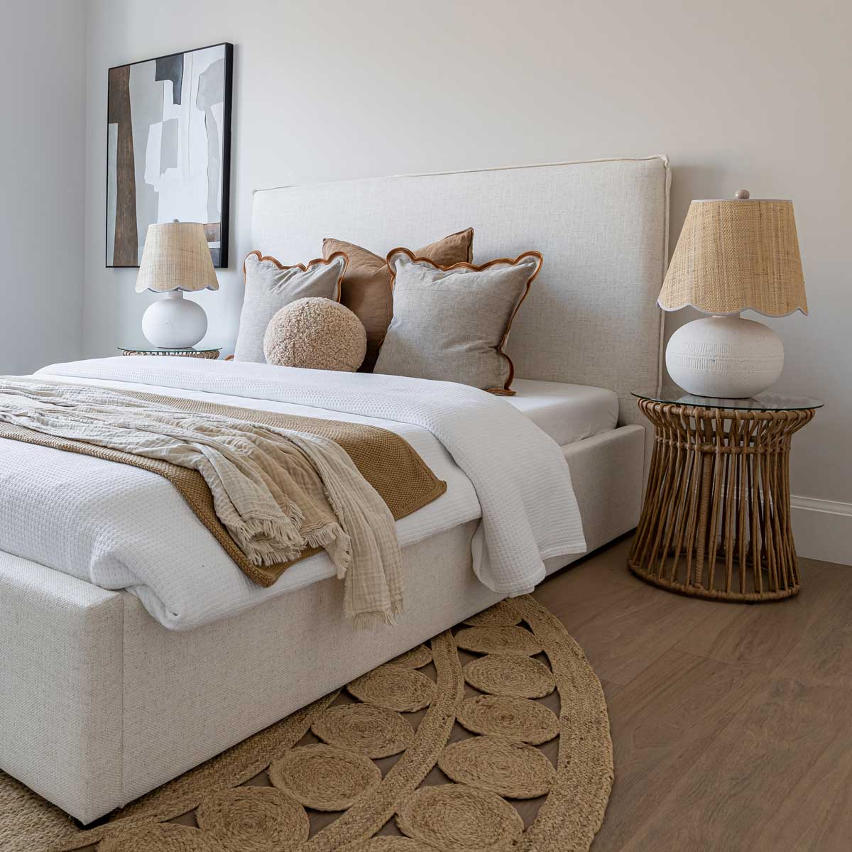 Harlow King Storage Bed